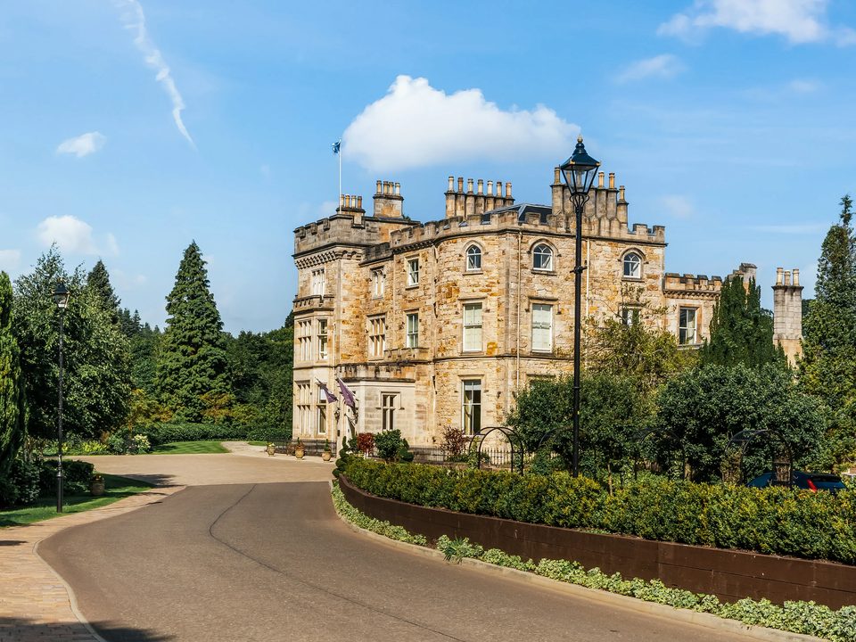 Crossbasket Castle, Blantyre, near Glasgow, Scotland